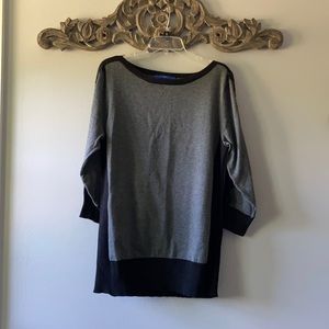 Black and gray Apt.9 sweater